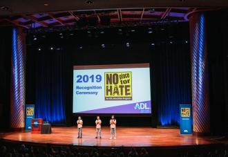 No place for hate stage